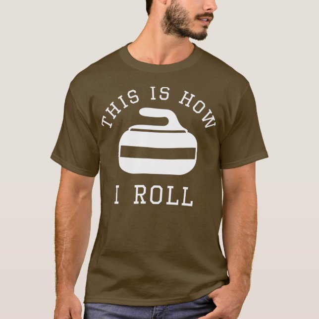 Curling Player Fan So nehme ich die Liebe T-Shirt (Vorderseite)