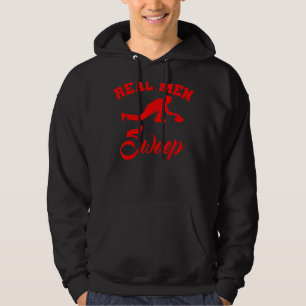 Curling Stone Men Curler Player Ice Wintersport Hoodie