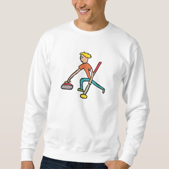 Curling Sweatshirt (Vorderseite)