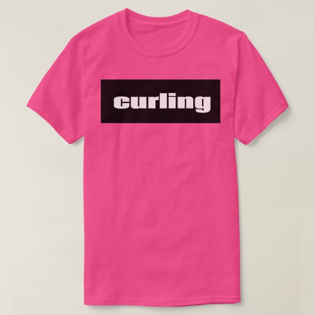 Curling Wintersport 12 T-Shirt (Design vorne)