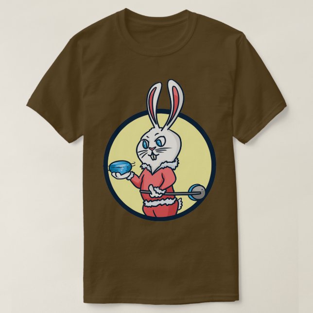 Curling-Wintersportgeschenk Idee 1 T-Shirt (Design vorne)