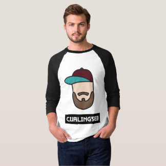 Curlingseb 3/4 Hülse T - Shirt-Männer T-Shirt