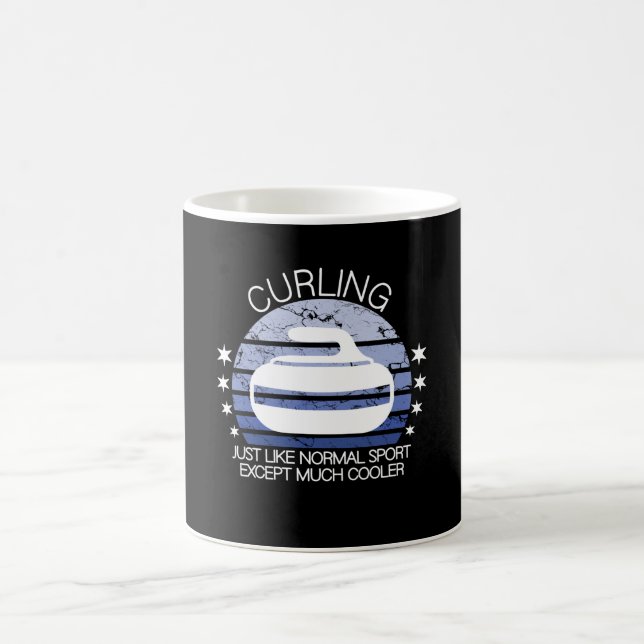 Curlingsport Kaffeetasse (Mittel)