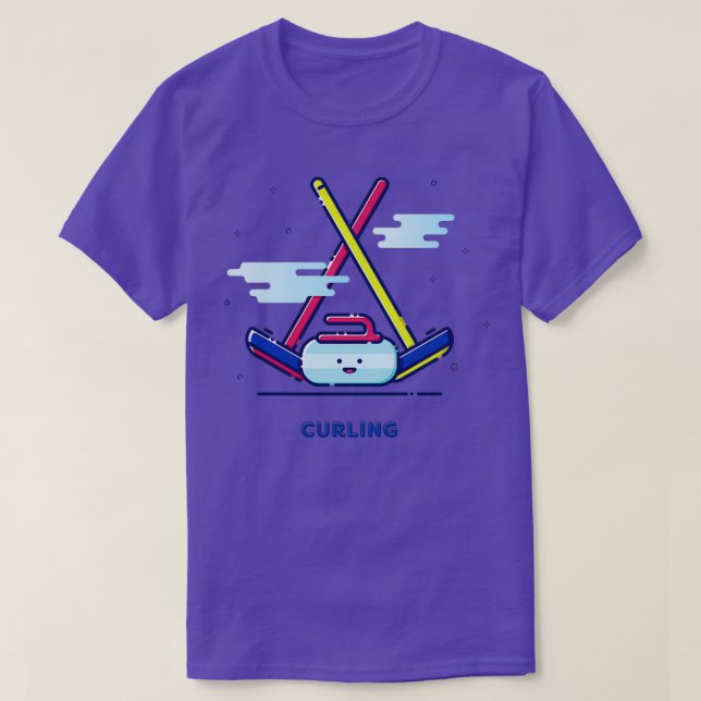 Curlingsport T-Shirt (Design vorne)