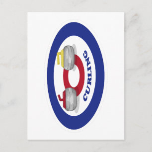 Curlingstein Postkarte