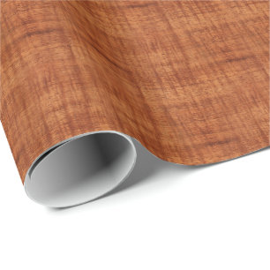 Curly Acacia Holz Grain Look Geschenkpapier