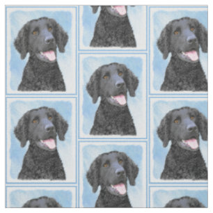 Curly Coated Retriever Painting - Original Dog Art Stoff