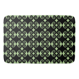 Curly Diamond Pattern Badematte