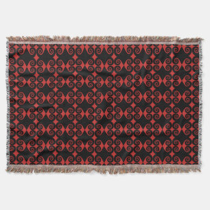 Curly Diamond Pattern Decke