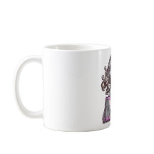 Curly Hair Girl Tasse