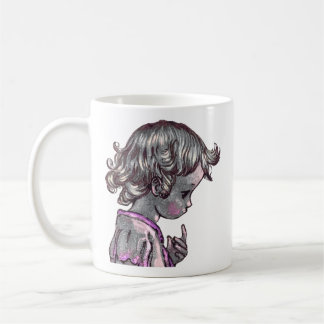 Curly Hair Girl Tasse