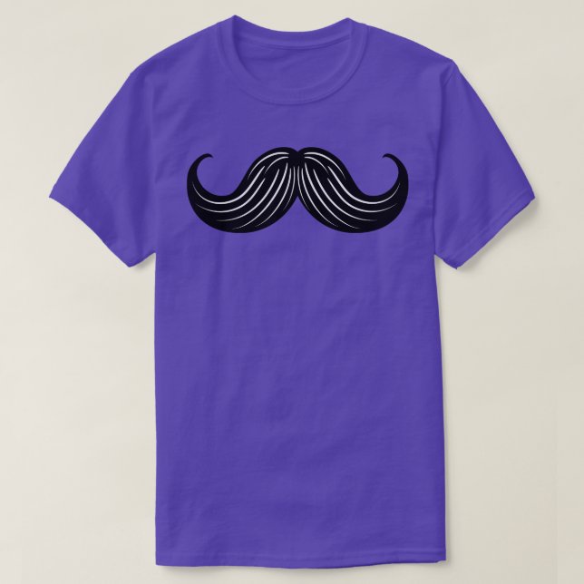 Curly Mustache T-Shirt (Design vorne)