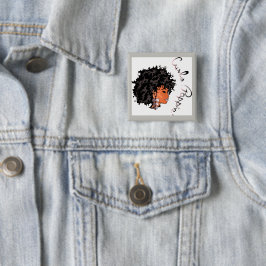 CURLZ "LIZA LOCKEN POPPIN" Knopf Button