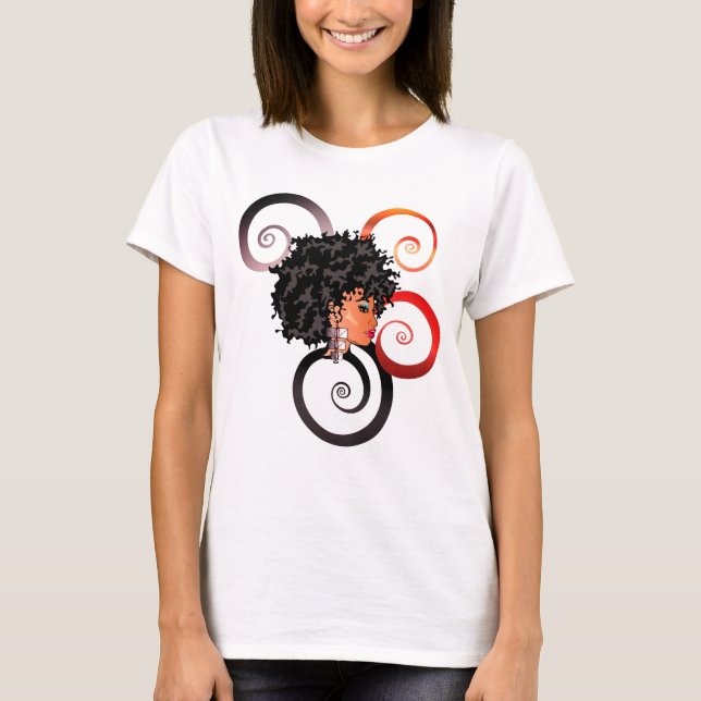 CURLZ "LIZA" T - Shirt (Vorderseite)