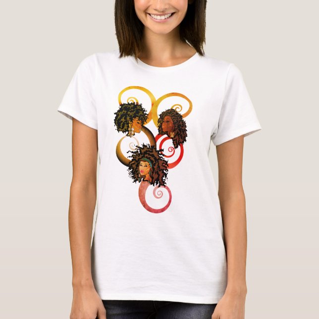 CURLZ "THE TRIAD" T - Shirt (Vorderseite)