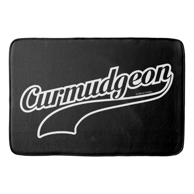 Curmudgeon Bath Mat Badematte (Vorderseite)