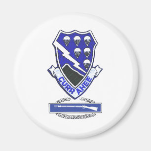 Currahee Flecken u. CIB Magnet