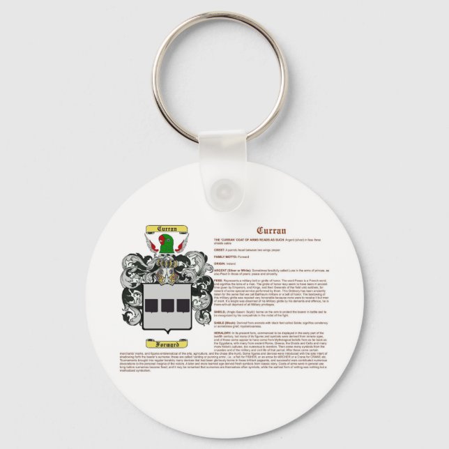 Curran (Bedeutung) Schlüsselanhänger (Vorderseite)