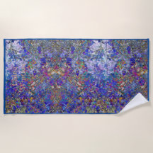 Currant Arbre Feuille Art Serviette de plage perso