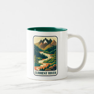 Current River Missouri Colors Zweifarbige Tasse