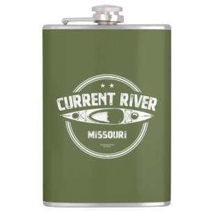 Current River Missouri Kayaking Flachmann