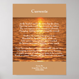 Currents Poetry Poster