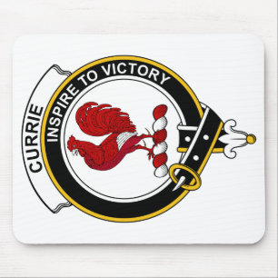 Currie Clan-Abzeichen Mousepad
