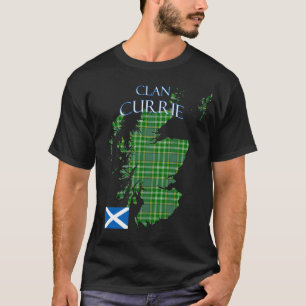Currie Scottish Clan Tartan Scotland T-Shirt