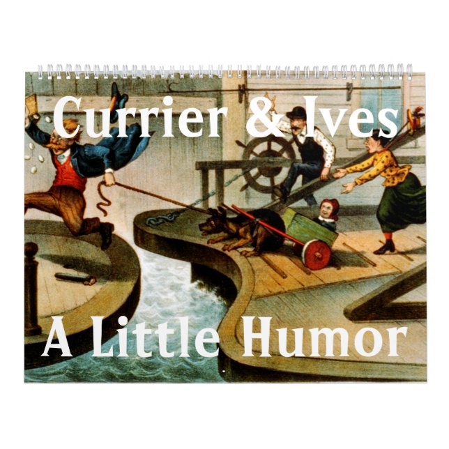 Currier & Ives - Ein kleiner Spaß Kalender (Titelbild)