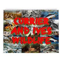 Currier & Ives Wildlife Kalender