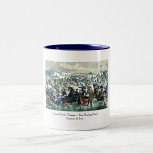 Currier u. Ives - Tasse - Central- Parkwinter