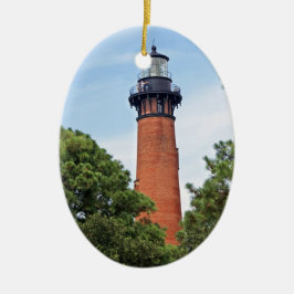 Currituck Leuchtturm Keramikornament