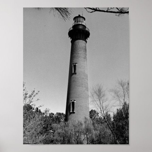 Currituck-Leuchtturm Poster (Vorne)