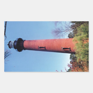 Currituck-Leuchtturm Rechteckiger Aufkleber