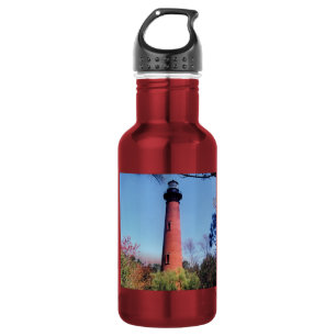 Currituck Lighthouse Aluminum Water Bottle Edelstahlflasche