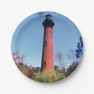 Currituck Lighthouse Pappteller
