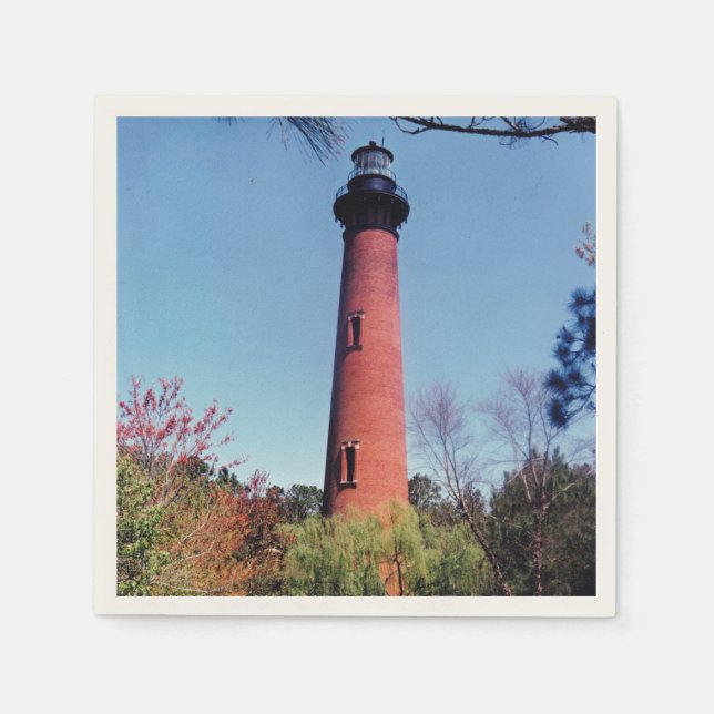 Currituck Lighthouse Serviette (Vorderseite)