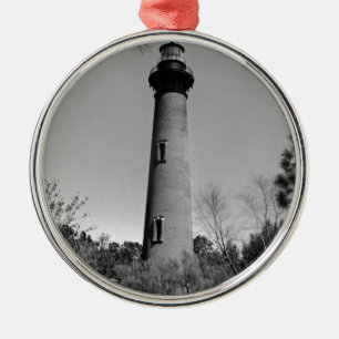 Currituck Lighthouse Silbernes Ornament