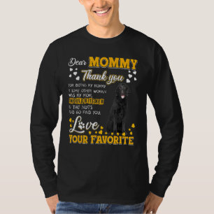 Curry Coated Retriever Sehr geehrte Mommy Vielen D T-Shirt