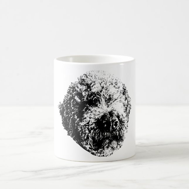 Curry Gesicht, Big Heart Kaffeetasse (Mittel)