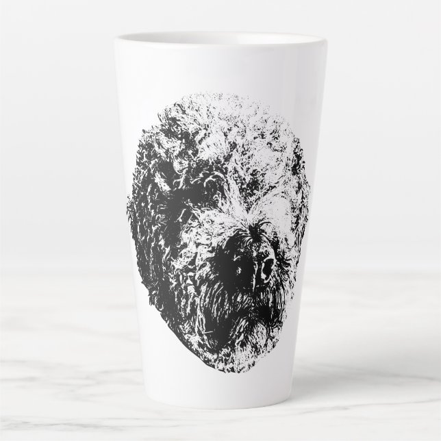 Curry Gesicht, Big Heart Milchtasse (Vorderseite)