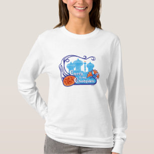 "Curry ist meine Schokoladen-" T - Shirt im Aqua