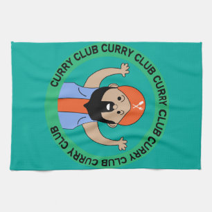 Curry-Liebhaber   Indischer Cousin   Corry Koch    Geschirrtuch