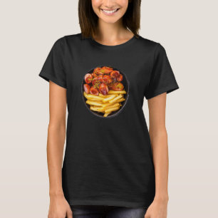 Currywurstkostüm Leicht Last Minute Halloween Schn T-Shirt