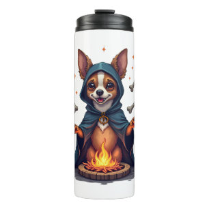 Cursed Chihuahua Ritual Dog Thermosbecher