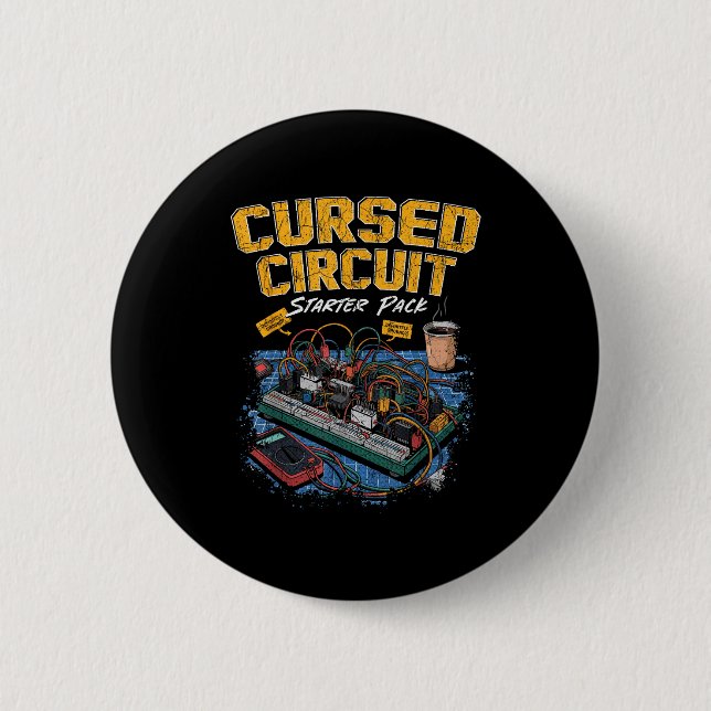 Cursed Circuit Starter Pack Funny Electronics Hall Button (Vorderseite)