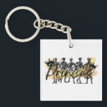 Cursed Princes Keychain Schlüsselanhänger<br><div class="desc">Cursed Princes logo from Elizabeth Reynold's Cursed Princes Series.</div>