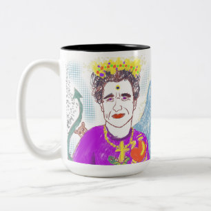 Curtis das mysteriöse zweifarbige tasse