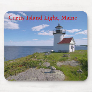 Curtis Island Light, Maine Mousepad