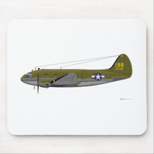 Curtiss C-46 Kommando Mousepad